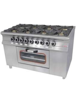 Профессиональная газовая плита Pimak M015-8 Профессиональная газовая плита Pimak M015-8